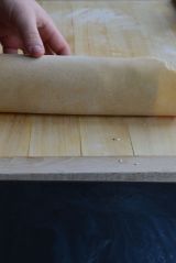 transferring honey dough 2