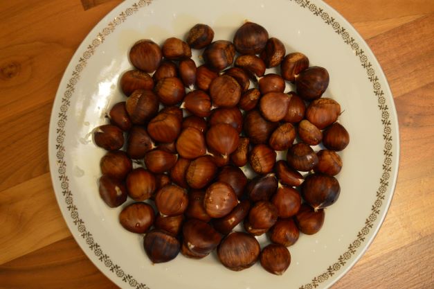 chestnuts ready for cooking